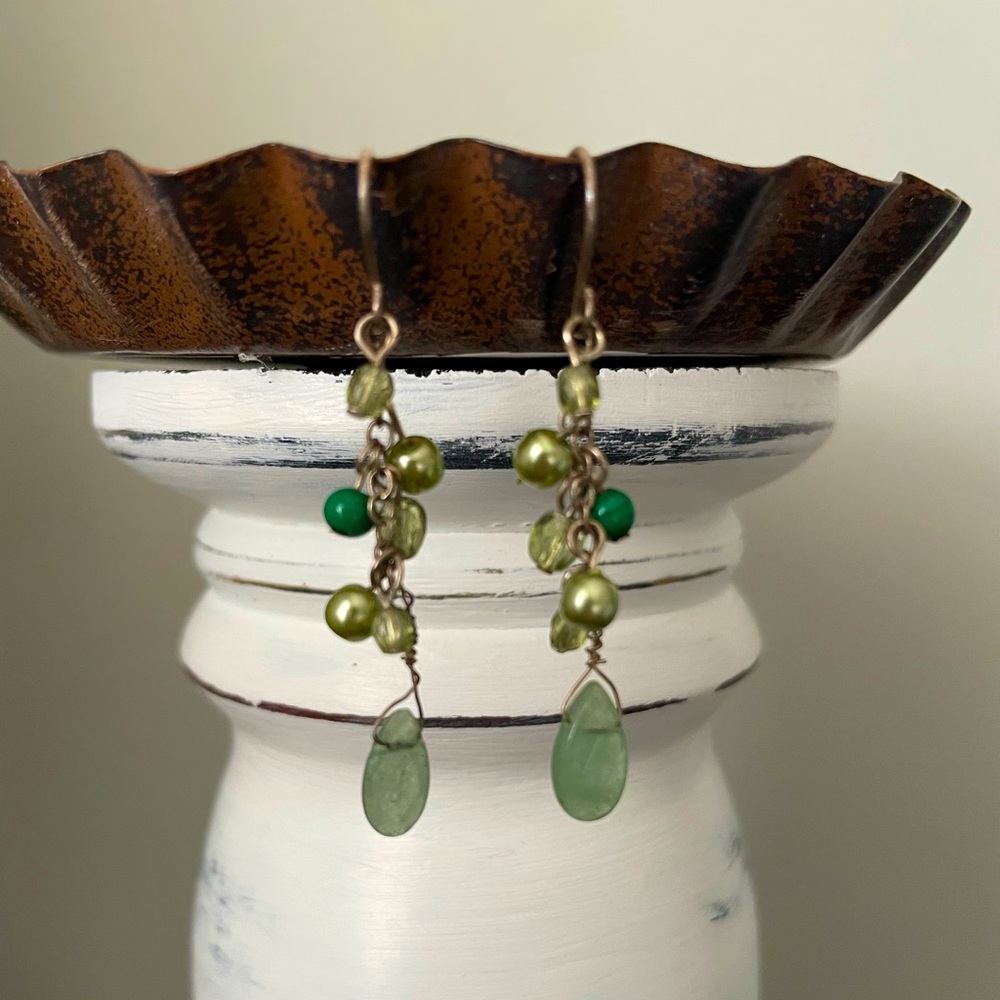 AE earrings